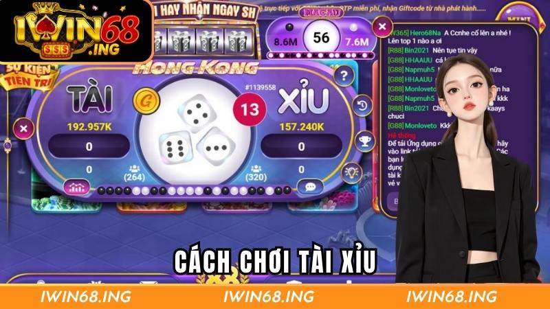 Cách chơi Tài Xỉu